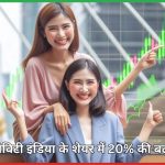 ग्रेविटी इंडिया के शेयर में 20% की बढ़त