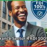 Insurance Sector में FDI 100% 