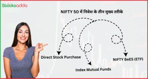 NIFTY 50 में निवेश के तीन मुख्य तरीके