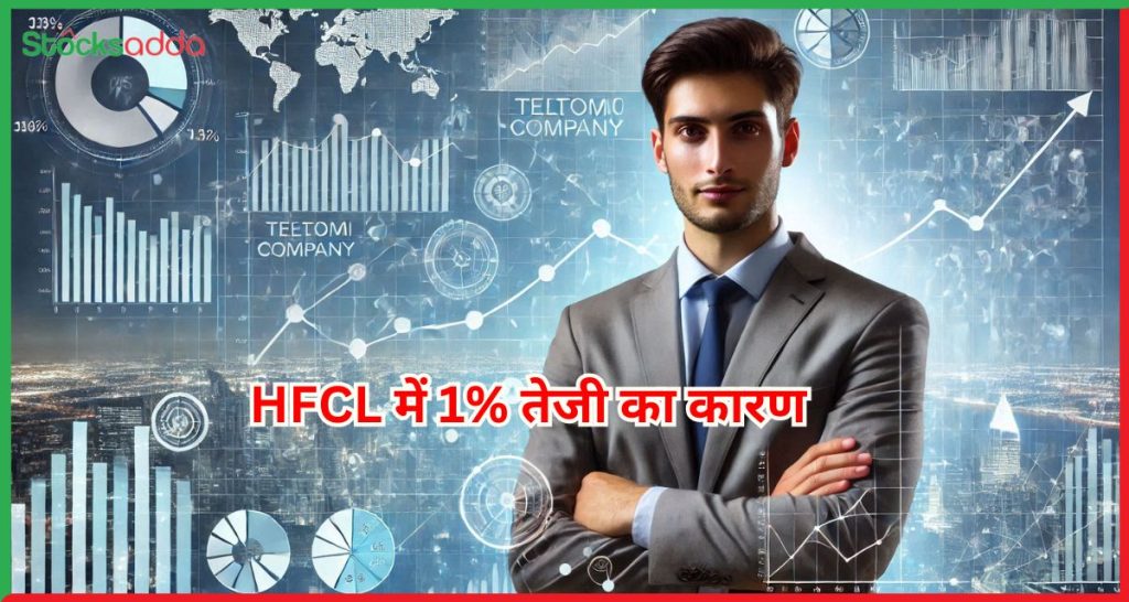 HFCL में 1% तेजी का कारण