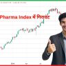 Nifty Pharma Index में गिरावट जारी