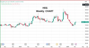 HEG Ltd के शेयर में 3% की तेजी
